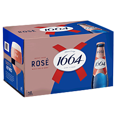 Kronenbourg 1664 Blanc Rosé, 24-pack